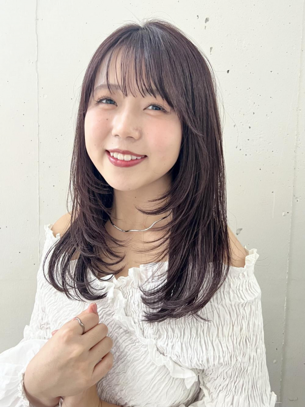 ミディアムレイヤーカット