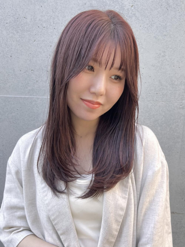 暖色カラー“カシスブラウン”