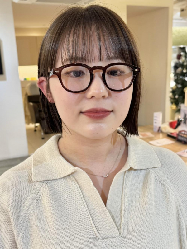 -顎ラインぷつっとボブ-