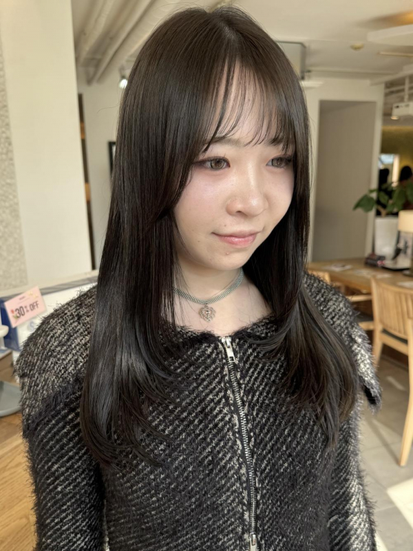 -ロングざくざくレイヤーカット-