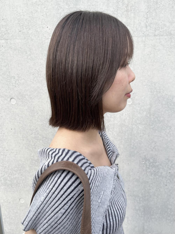 切りっぱなし“大人ボブ”【若月情】