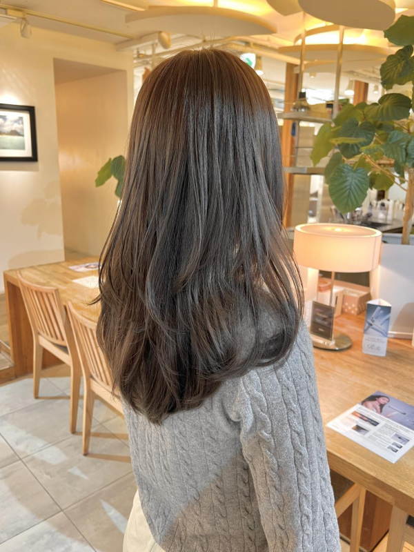 透けるヘーゼルグレージュ【Ayumi】