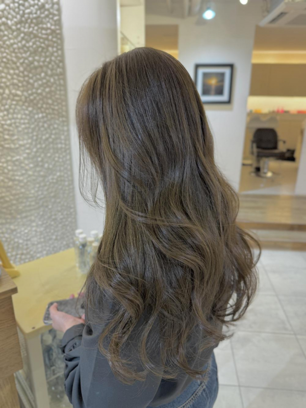 くすみカラー『ミントベージュ』【a o i】