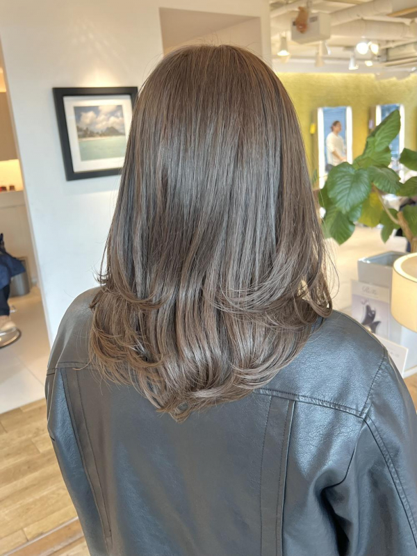 ココアベージュミディアムレイヤー【Ayumi】