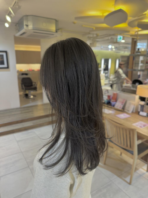 透け感カラー『ミントベージュ』【a o i】