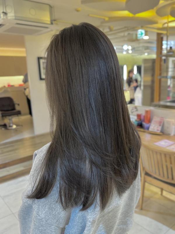 透明感カラー『ミントブラウン』【a o i】