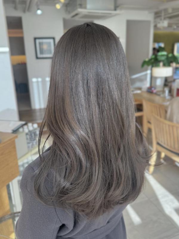 透明感カラー『アッシュベージュ』【a o i】