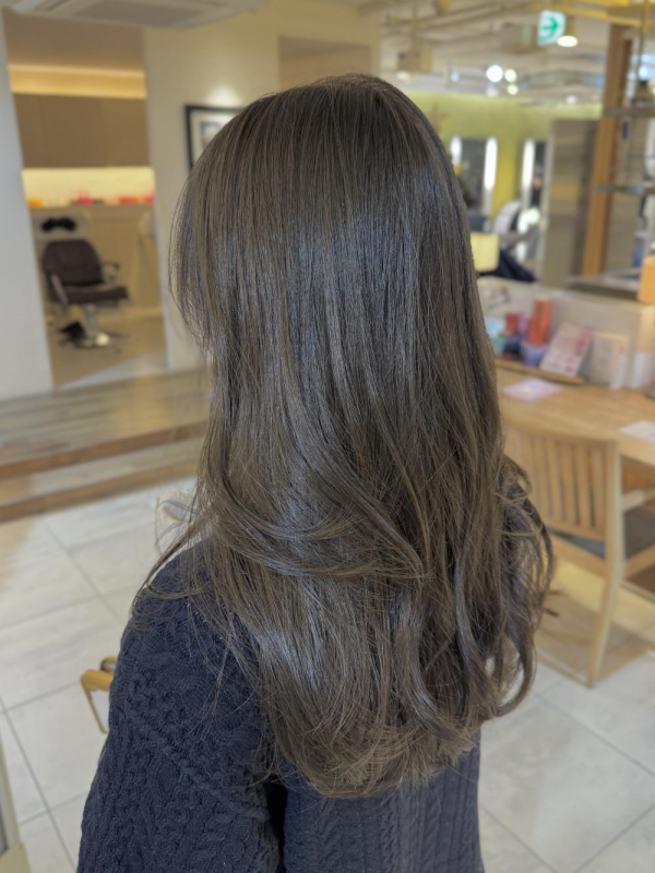 透明感カラー『ミントベージュ』【a o i】