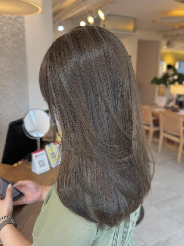 透け感ベージュ『ミントベージュ』【a o i】