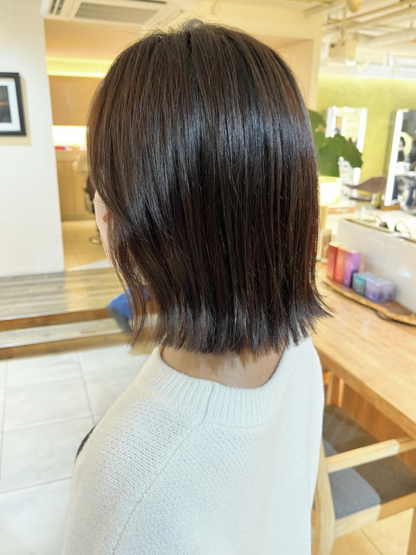 簡単スタイリング“外ハネボブ”【若月情】