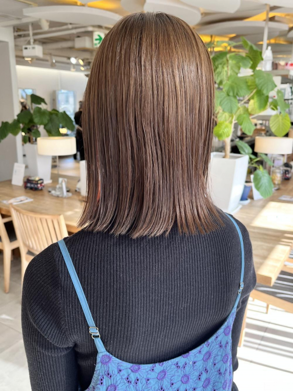 ブリーチなし“ココアベージュ”【若月情】