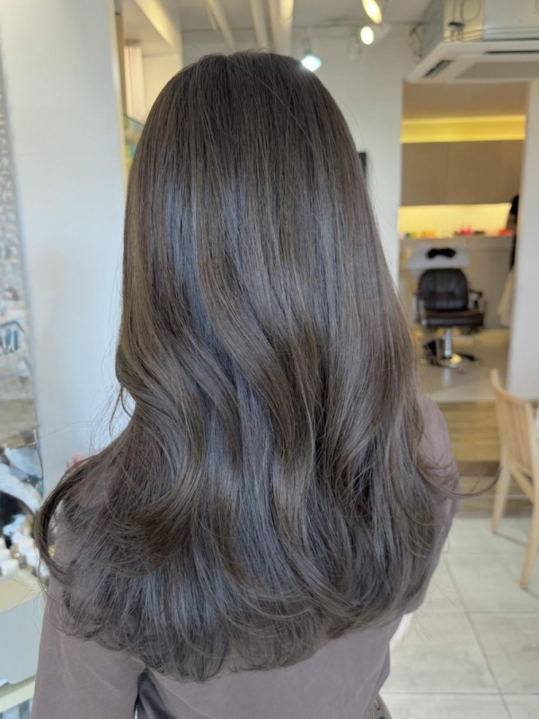 透明感カラー『くすみブラウン』【a o i】