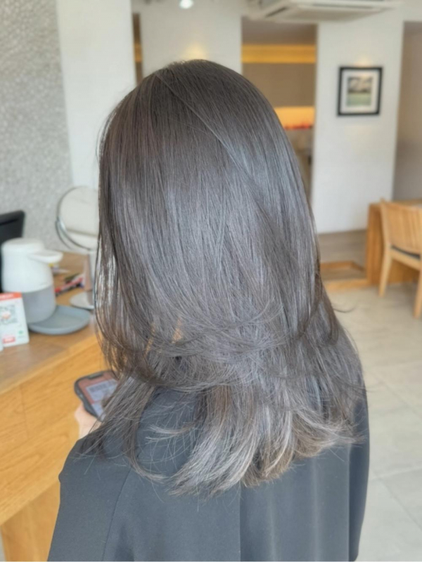 透け感カラー『ミントベージュ』【a o i】