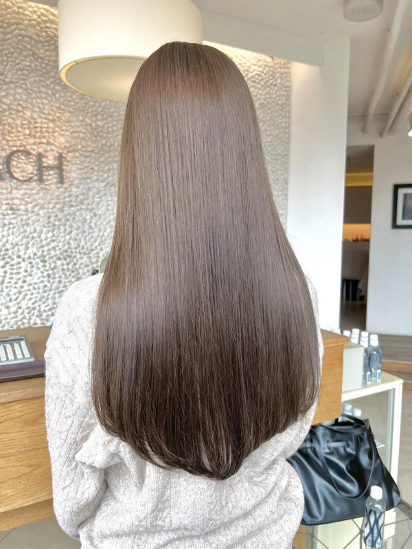 ブリーチなしヘーゼルベージュカラー【Ayumi】
