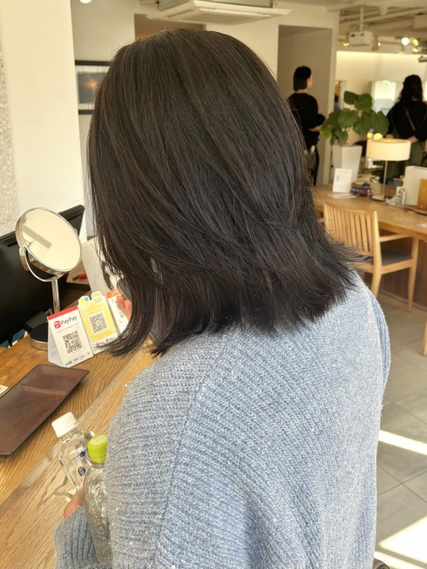 簡単スタイリング“外ハネレイヤー”【若月情】