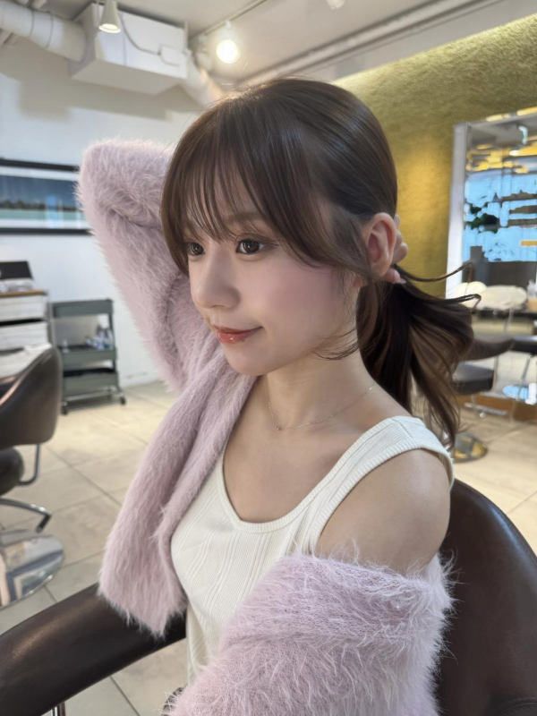 顔まわりレイヤーで小顔見えロング【寺島正貴】