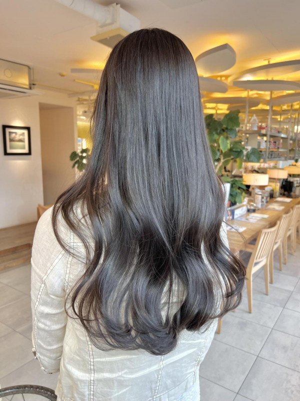 透明感ダークアッシュグレージュ【Ayumi】