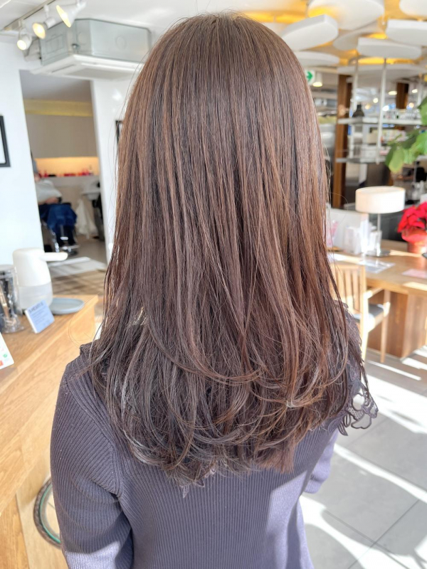 ワンカール決まる“レイヤーカット”【若月情】