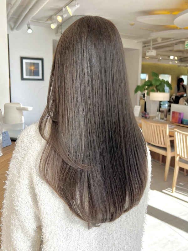 ブリーチなしヘーゼルベージュレイヤー【Ayumi】