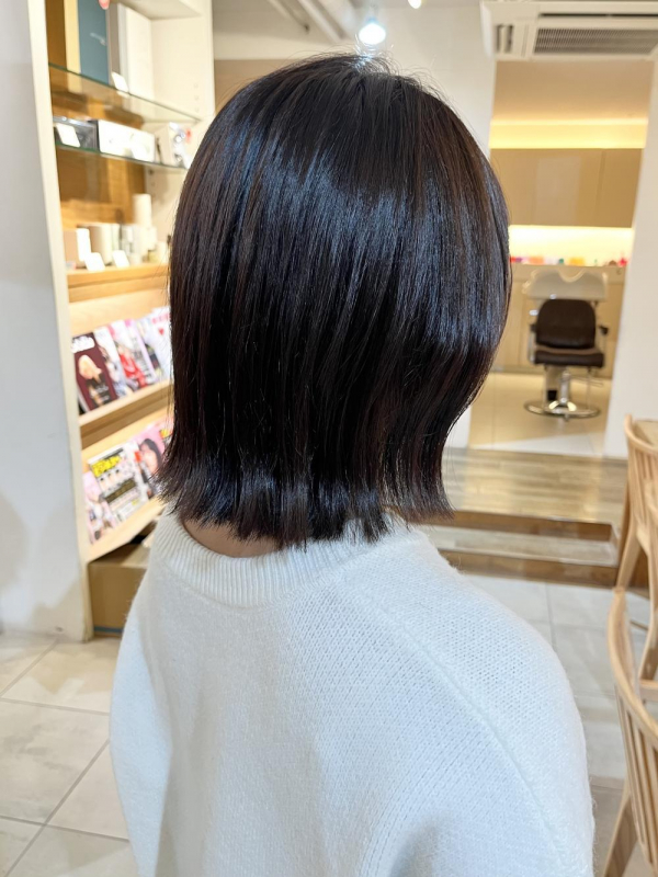 簡単スタイリング“外ハネボブ”【若月情】