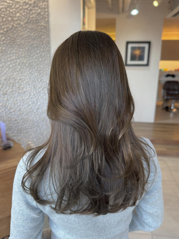 透明感カラー『ミントベージュ』【a o i】