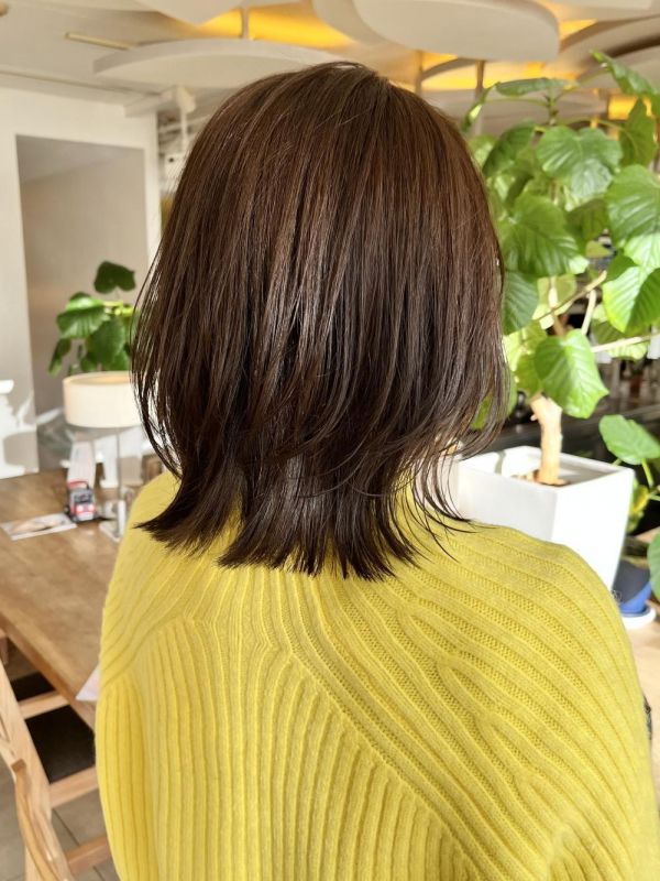 簡単スタイリング“外ハネレイヤー”【若月情】