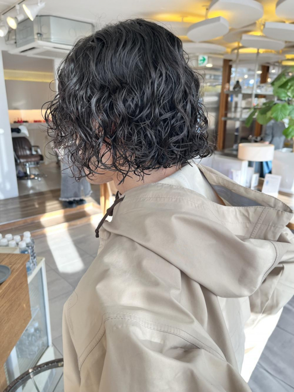 お洒落ヘア“ボブパーマ”【若月情】