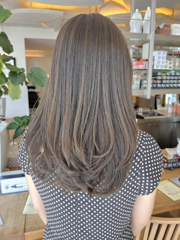 オリーブグレージュミディアムレイヤー【Ayumi】