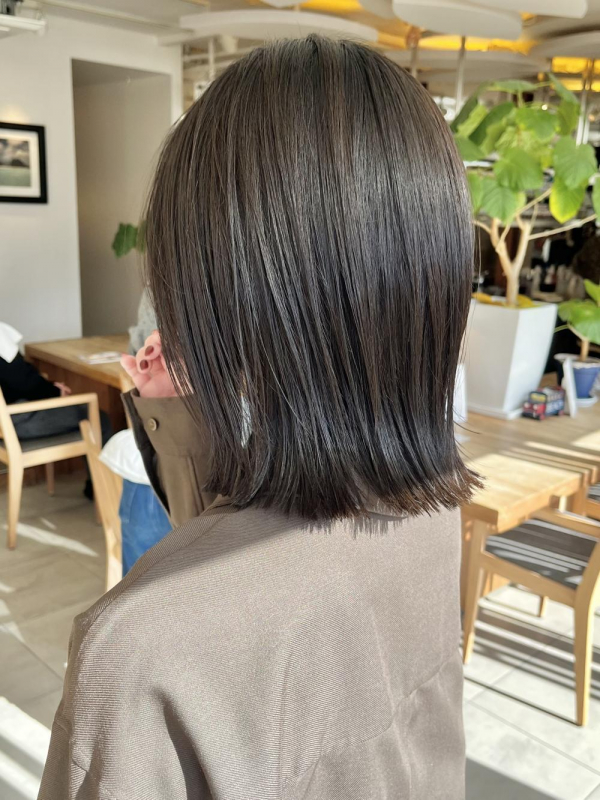 簡単スタイリング“外ハネボブ”【若月情】