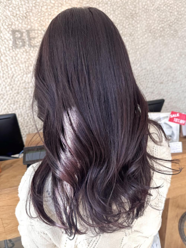 -ブリーチなしワインレッド-【yukari】