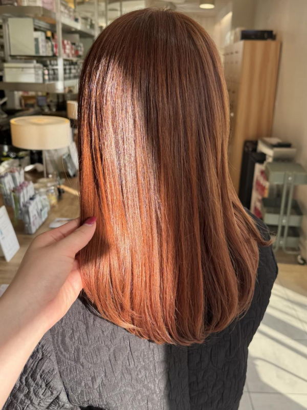 -ブリーチなしオレンジベージュ-【yukari】