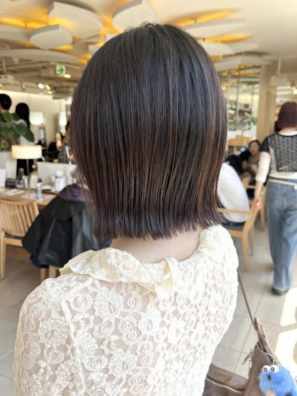 簡単スタイリング“外ハネボブ”【若月情】