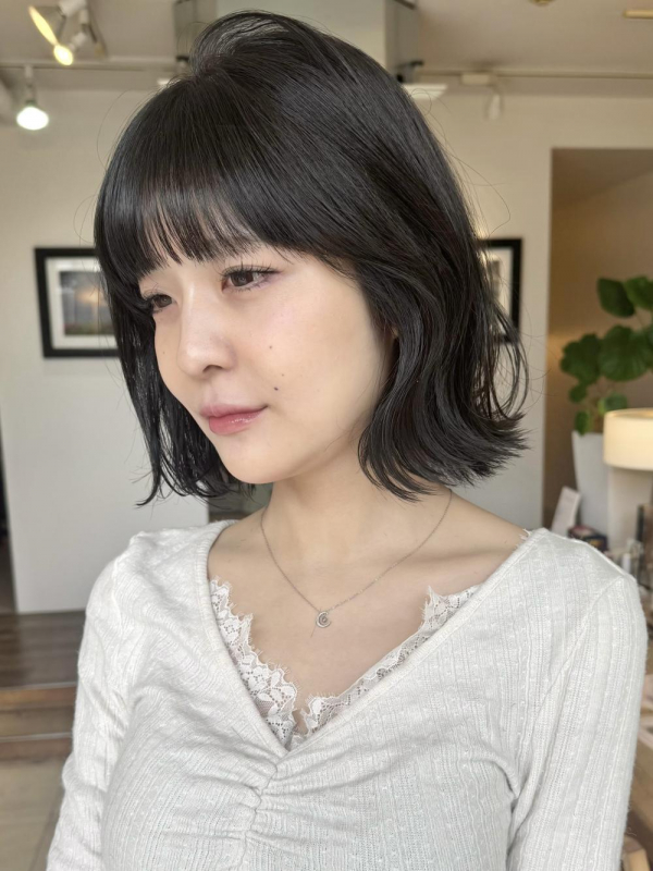 -暗くても透けるダークグレージュ-【yukari】