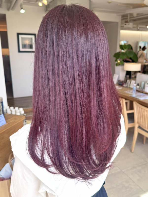 -ブリーチなしレッドカラー-【yukari】