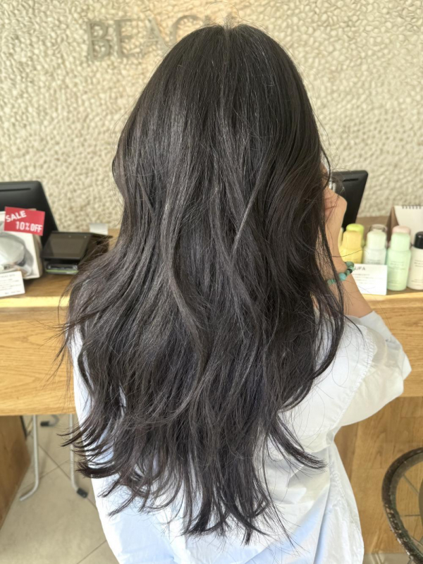 -暗くても透けるグレージュ-【yukari】