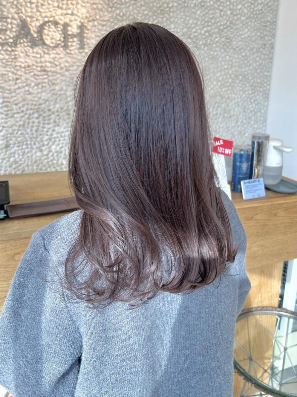 ブリーチなしピンクラベンダーカラー【Ayumi】