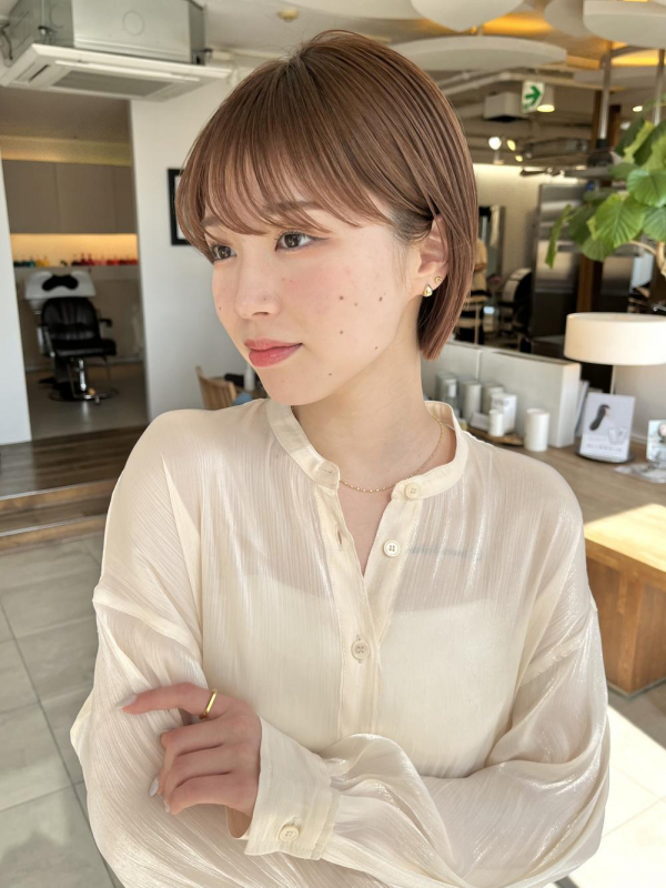 乾かすだけでキマる“ミニボブ”【若月情】