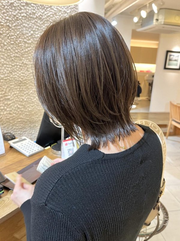 簡単スタイリング“レイヤーボブ”【若月情】
