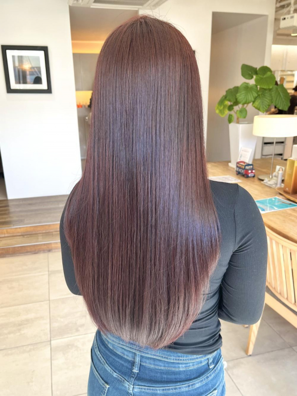 春カラー“カシスレッド”【若月情】