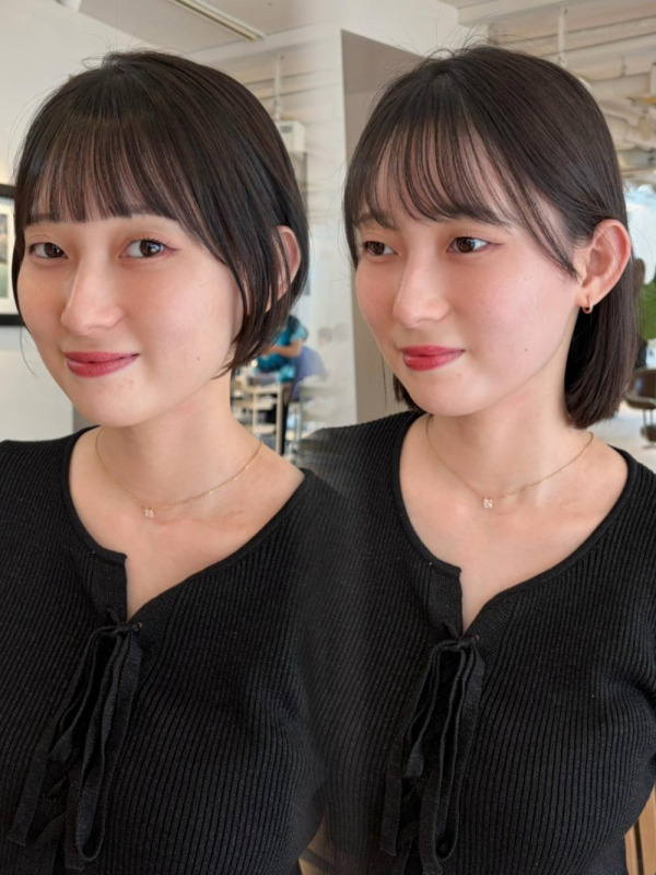ショートボブとボブの見え方◎【Ayumi】
