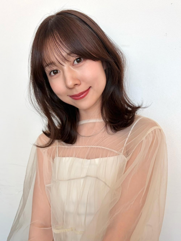 くびれ外ハネブラウンベージュ【Ayumi】