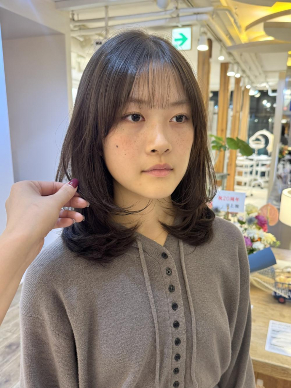 -トレンドヘアミディアムレイヤー-【yukari】