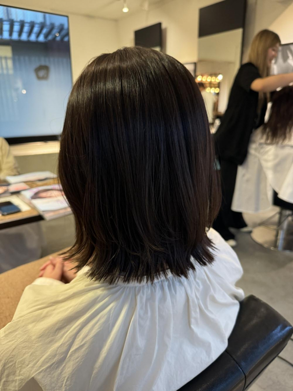 大人気の外ハネボブ_Kimika