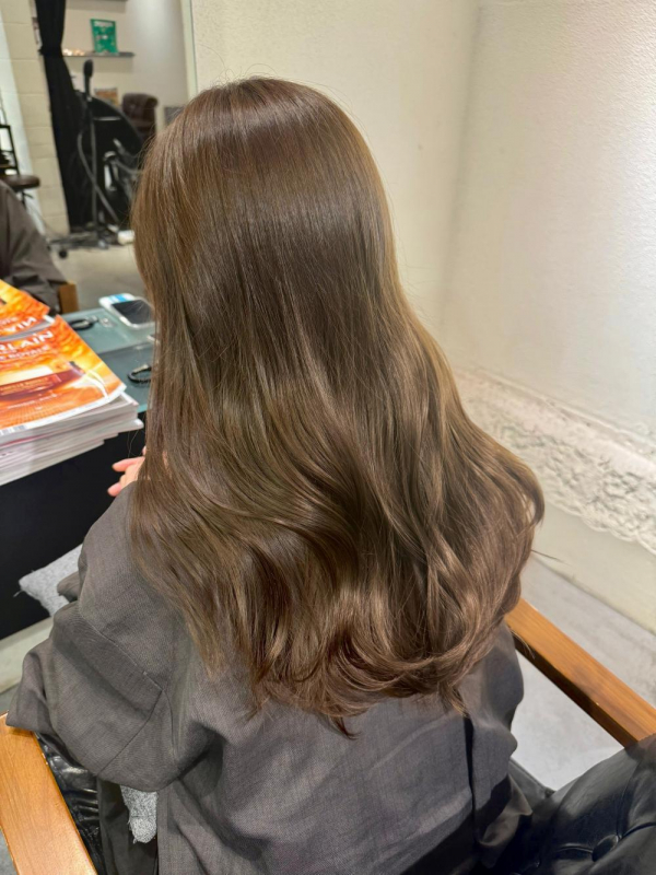 冬に大人気ミルクティーベージュ