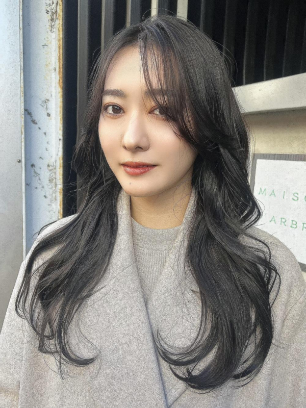 ＊urara＊韓国ロングレイヤースタイル