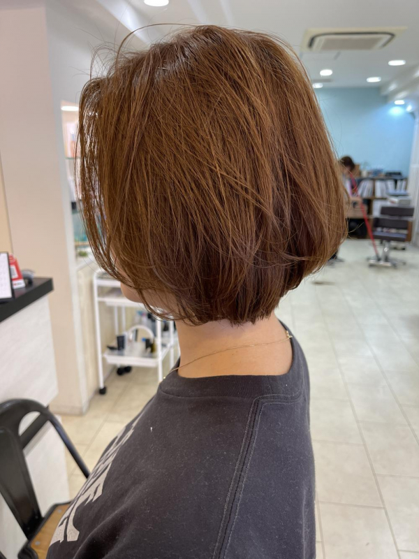 たかはしブログ　アレンジのきくショートボブ