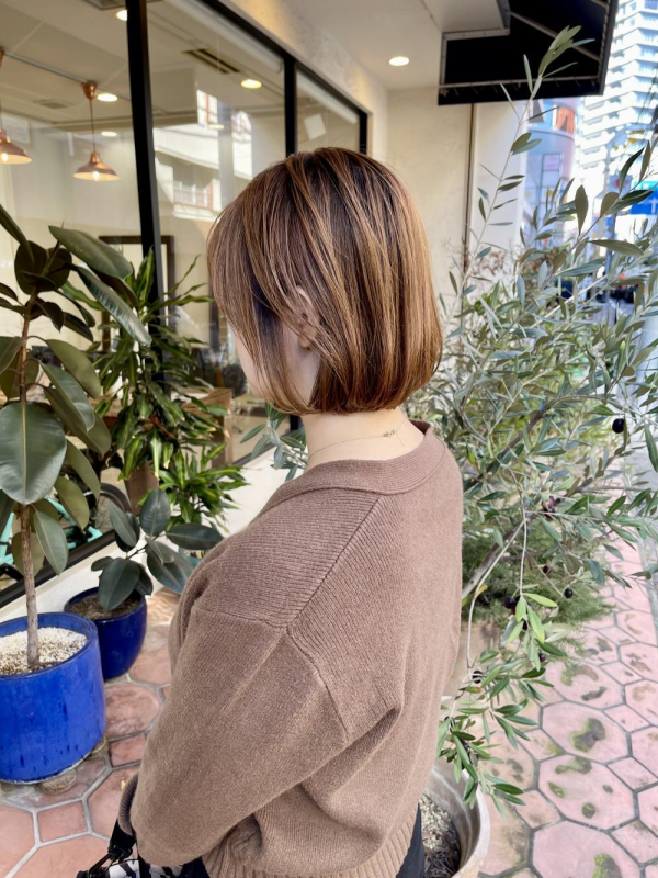 たかはしブログ　秋冬人気！ボブスタイル