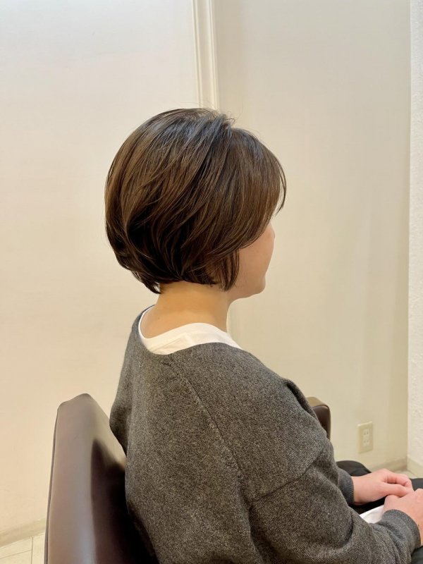 たかはしブログ　骨格補正ショートボブ