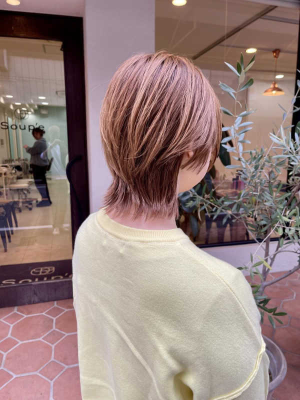 たかはしブログ　ボブからショートウルフへ