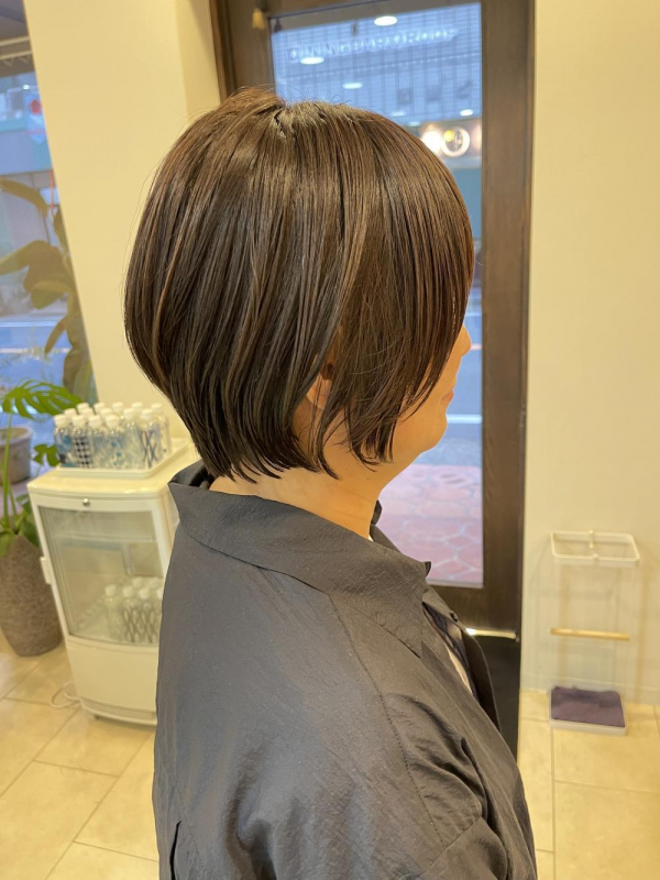 たかはしブログ　乾かすだけ！ショートボブ